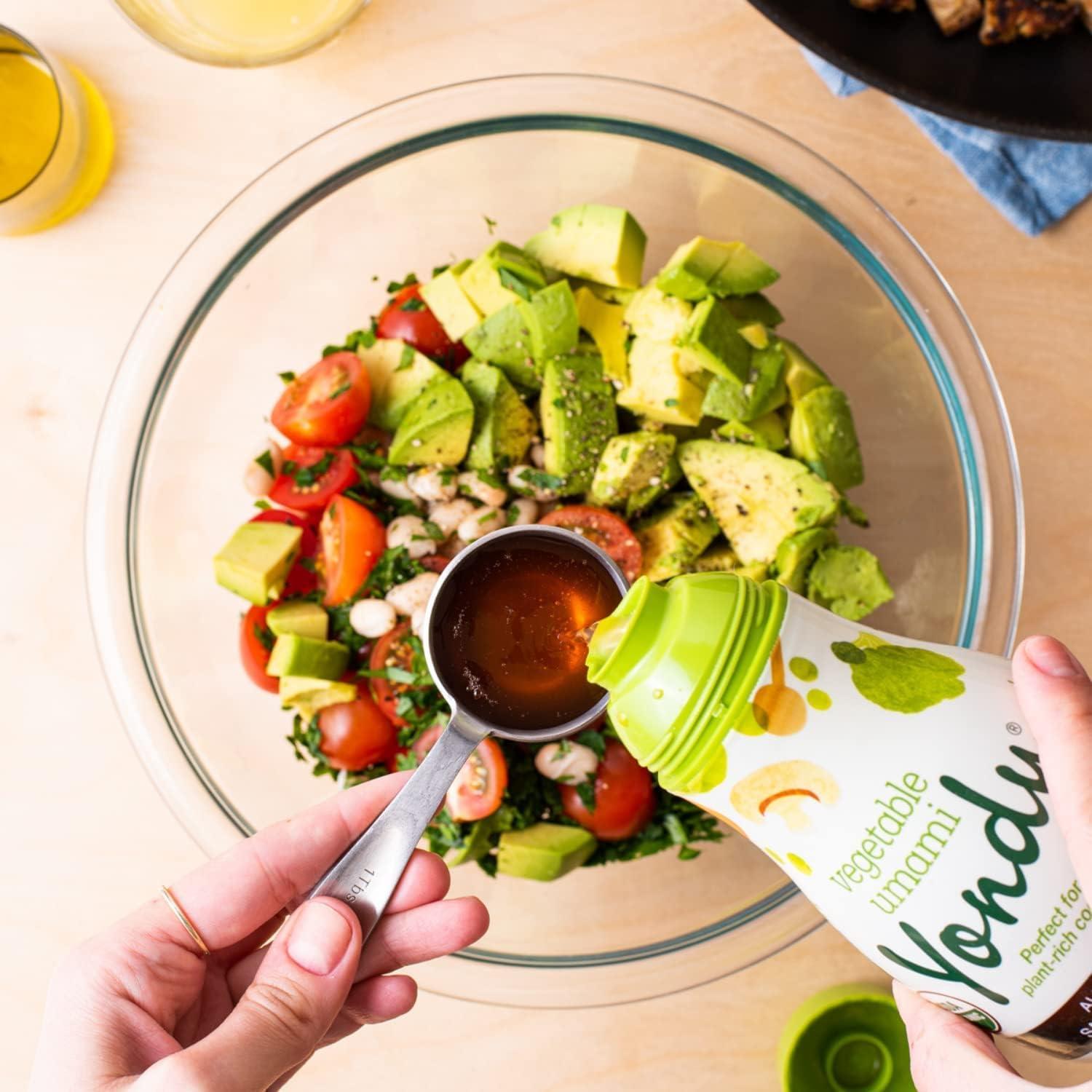 Yondu Yondu Vegetable Umami Premium Plant-based Seasoning Sauce All-Purpose Instant Flavor Boost, Better Than: Fish Sauce, Soy Sauce, Bouillon (28 Fl oz / 830mL, Organic, Gluten Free))