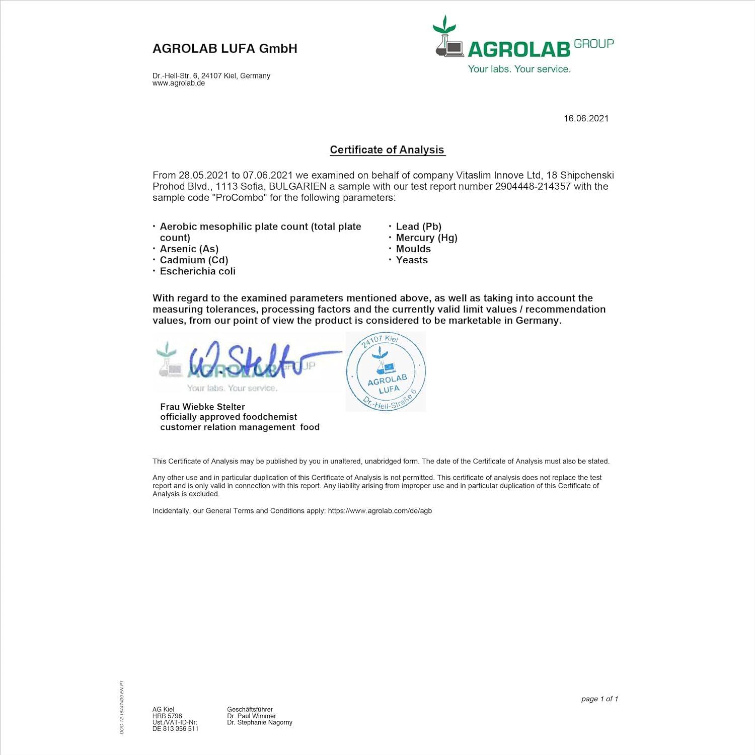ProCombo ProCombo - The Smart synbiotic with targeted delivery of The Good Bacteria. Double Capsule and Liquid Formula for Fast Results. 1 Capsule per Day(Pack of 3)