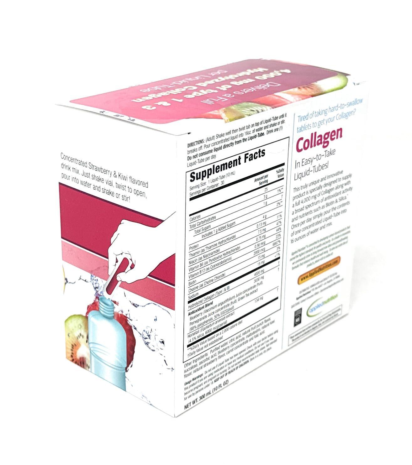 Applied Nutrition Applied Nutrition Liquid Collagen Drink Mix 4000 mg, 30 Tubes