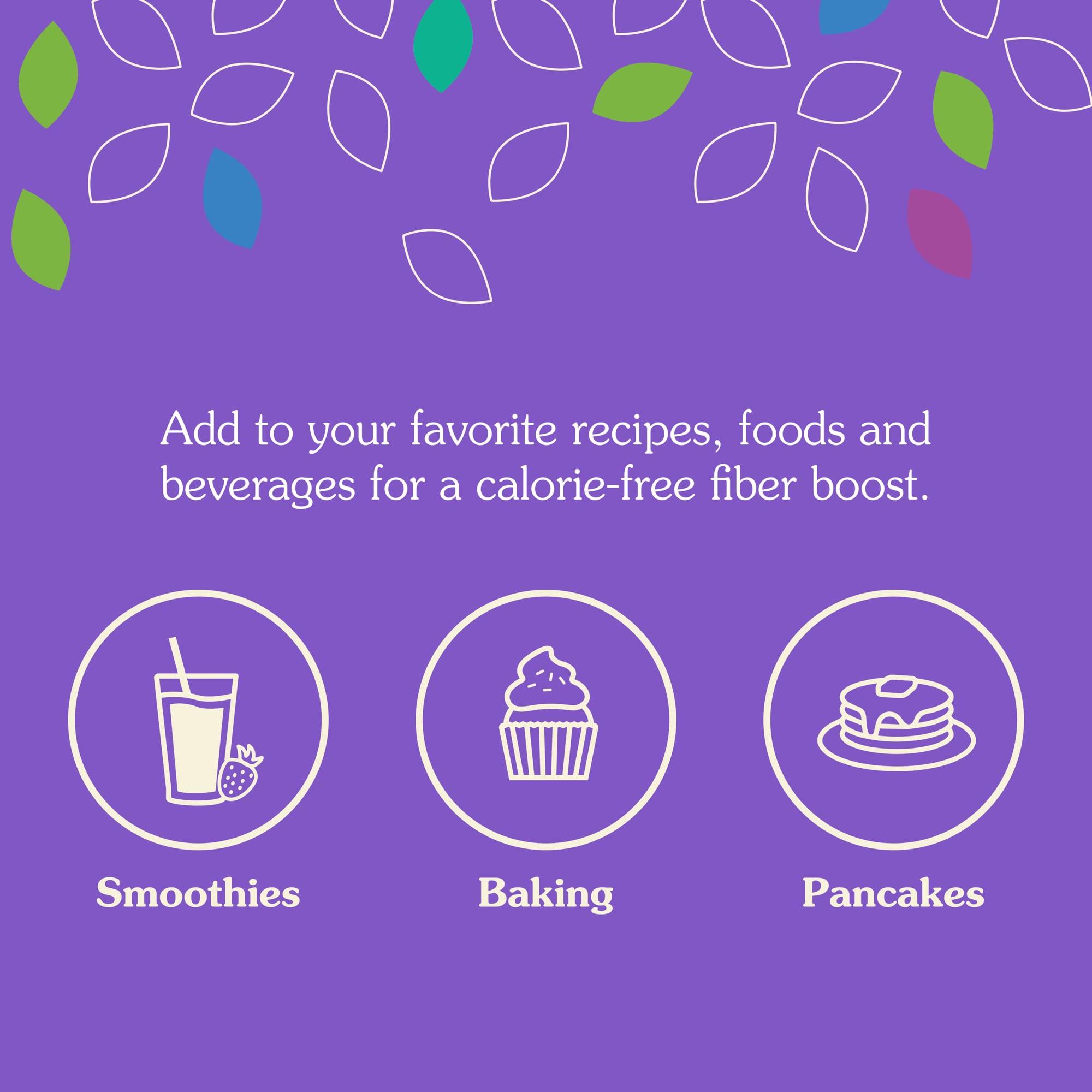 NuNaturals NuNaturals Oat Fiber Powder, All Natural Non-GMO, Supports Digestive Health, 1 lb