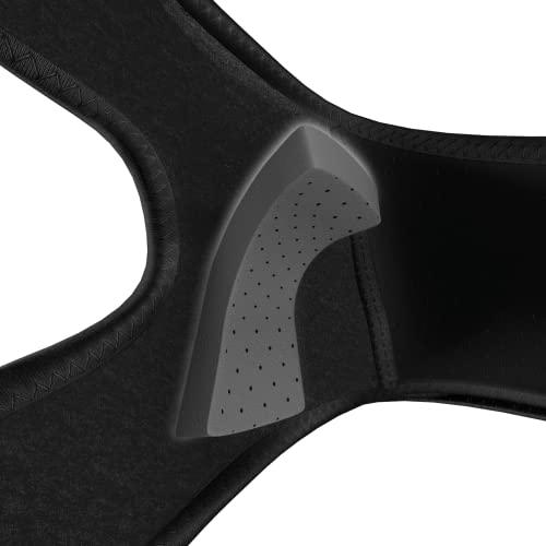 Shock Doctor Shock Doctor Knee/Patella Support Wrap with Dual Strap Compression, Large-X-Large, Black