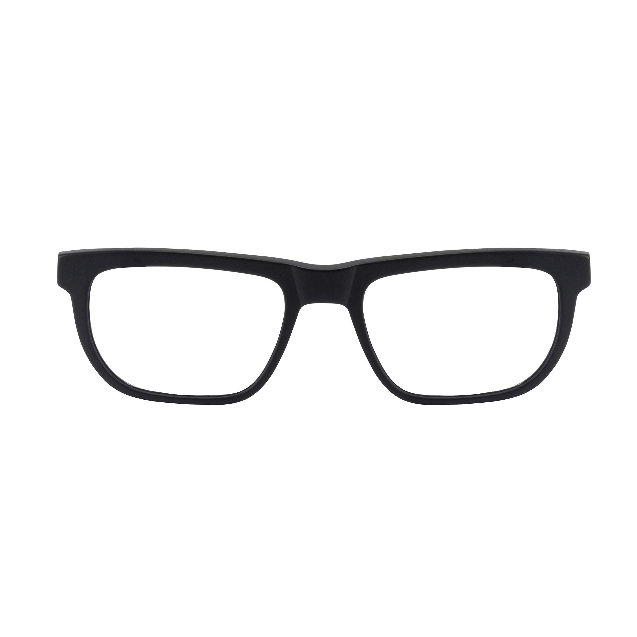 HyperX HyperX Spectre Stealth - Youth 10+ Gaming Eyewear, Blue Light Blocking Glasses, UV Protection, Acetate Frame, Stainless Steel Temples, Crystal Clear Lenses, Microfiber Bag, Hard Case – Square Black