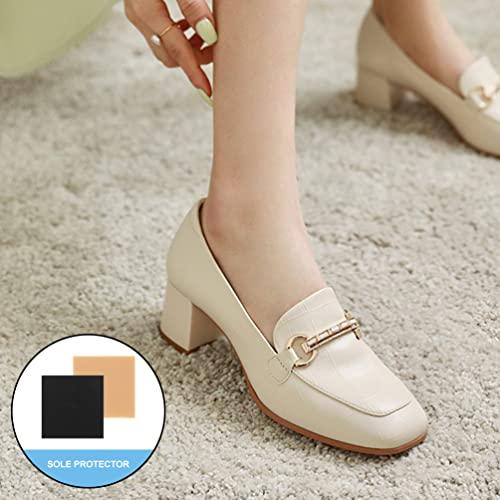 Healifty Healifty 6pcs Anti Slip Stickers for High Heels Non Heel Shoe Pads for High Heels High Heel Protectors Shoes Pads Shoe Sole Protector Anti Heel Grips Heel Cups Protection Pad Patch Rubber