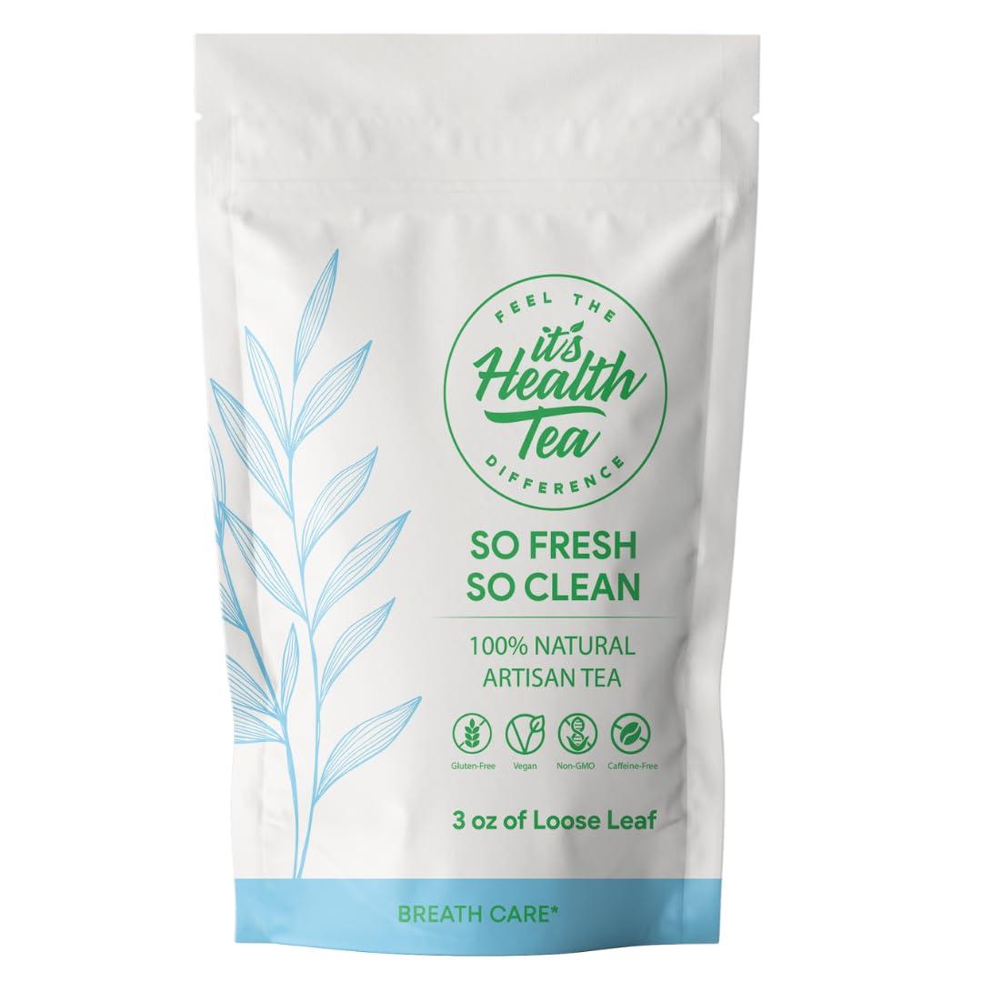 Its Health Tea Freshen Your Breath Naturally with So Fresh, So Clean Herbal Tea - Helps Fight Off Bad Breath Through Oral and Gut Health (35 TEA BAGS INCLUDED)