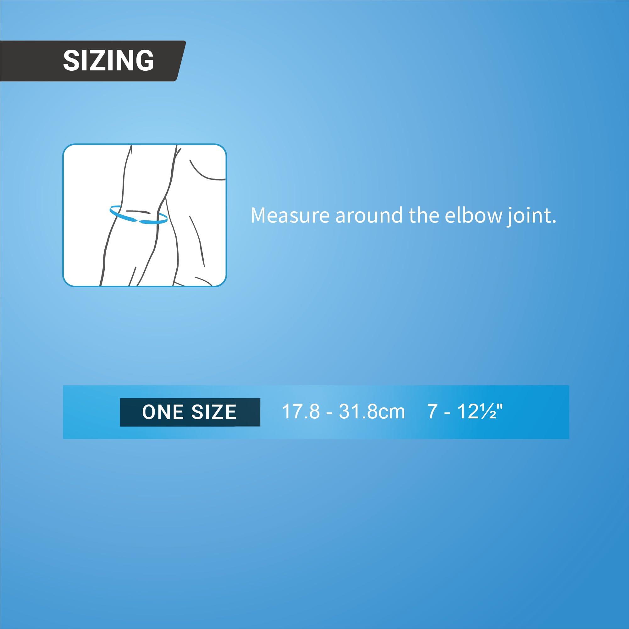 LP SUPPORT LP SUPPORT 759 Adjustable Elbow Brace for Tennis Elbow, Tendonitis, and Arthritis - Pain Relief for Men, Women, and Youth - One Size Fits All