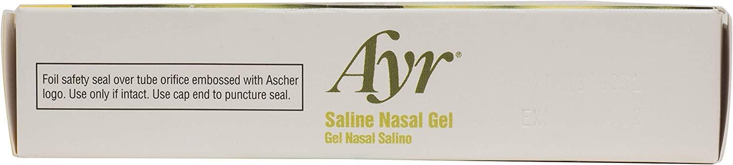 AYR Ayr Saline Nasal Gel with Soothing Aloe, 0.5 Ounce (Pack of 2)