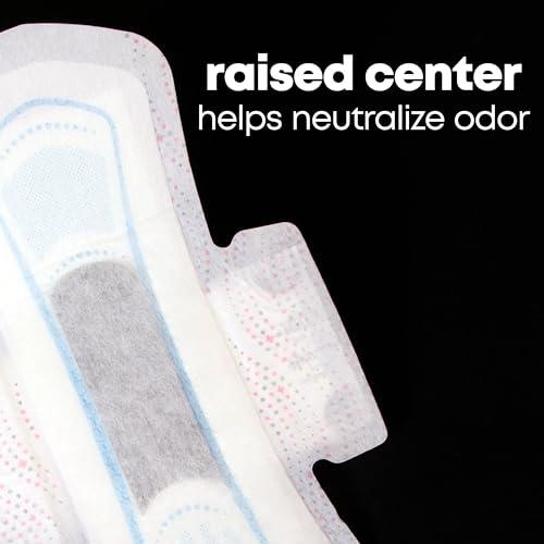 U by Kotex U by Kotex Balance Ultra Thin Overnight Pads with Wings, 78 Count (6 Packs of 13) (Packaging May Vary)