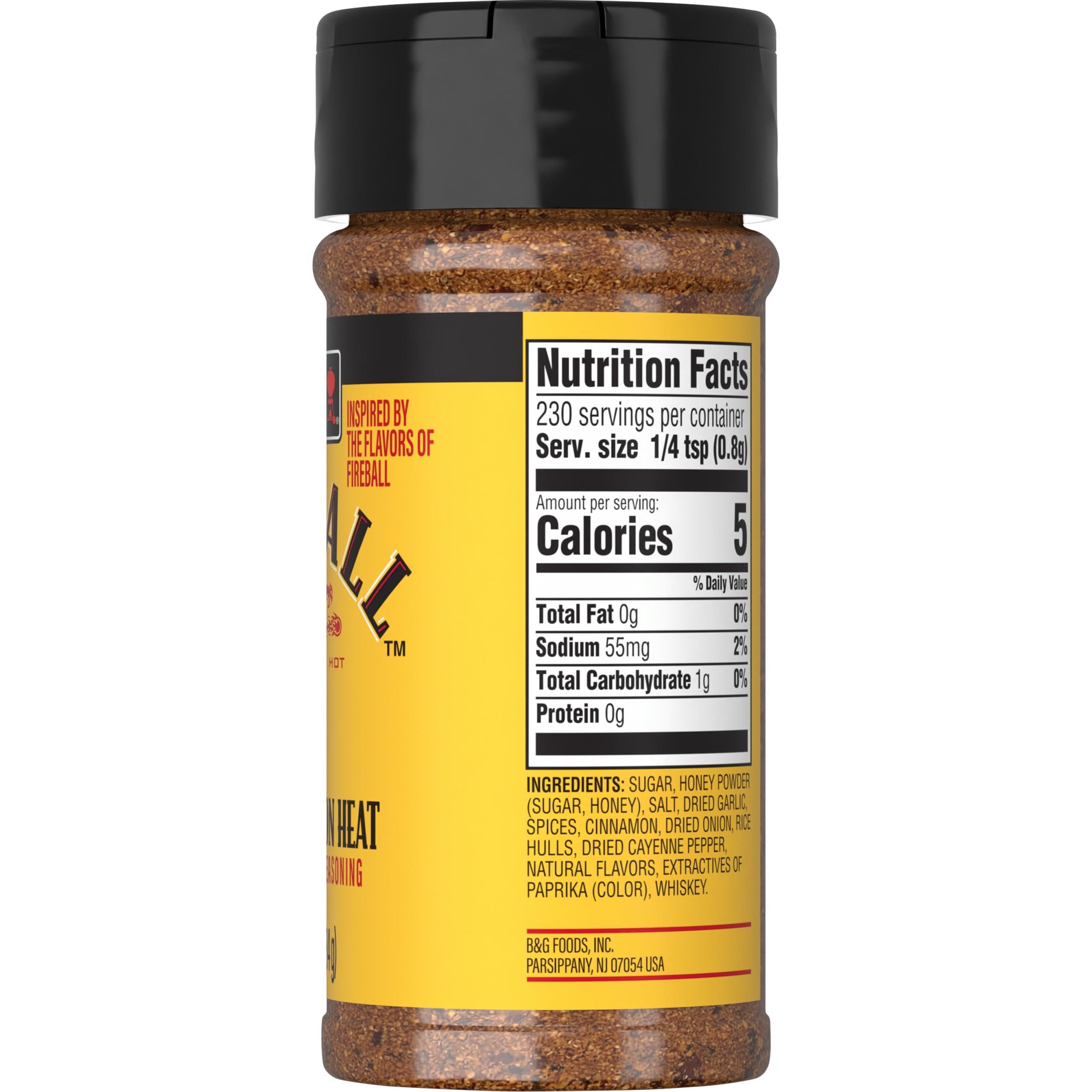 Weber Seasonings Weber Fireball Whiskey Flavored Seasoning, 6.5 Ounce