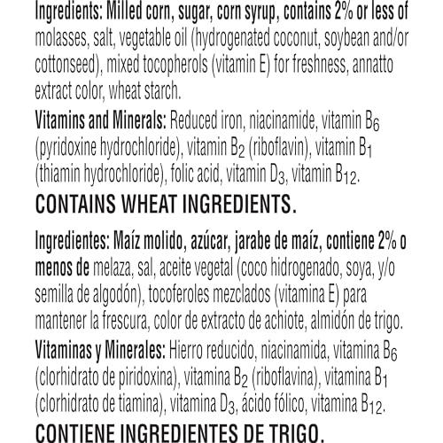 Corn Pops Kellogg\'s Corn Pops Breakfast Cereal, Kids Cereal, Family Breakfast, Original (18 Boxes)