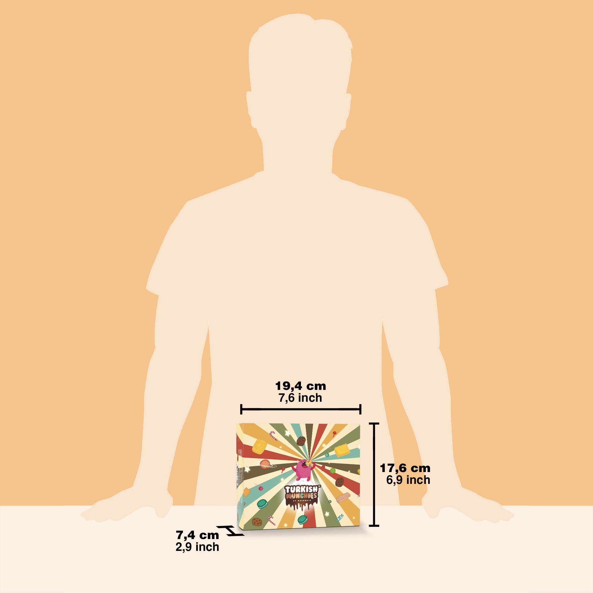 Turkish Munchies by Muekzoin International Snack Box | Premium Exotic Foreign Snacks | Unique Snack Food Gifts | Try Extraordinary Turkish Snacks | Candies from Around the World (Midi Green)