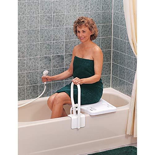 Carex Carex Nonslip Tub Mat - Shower Mat and Bathtub Mat, White, 28 x 16