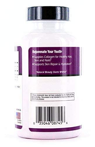 Rejuvicare Rejuvicare Super Collagen Capsules for Beauty, Healthy Joints, Hair, Skin, & Nails, 90 Servings, Multi, (N8745)