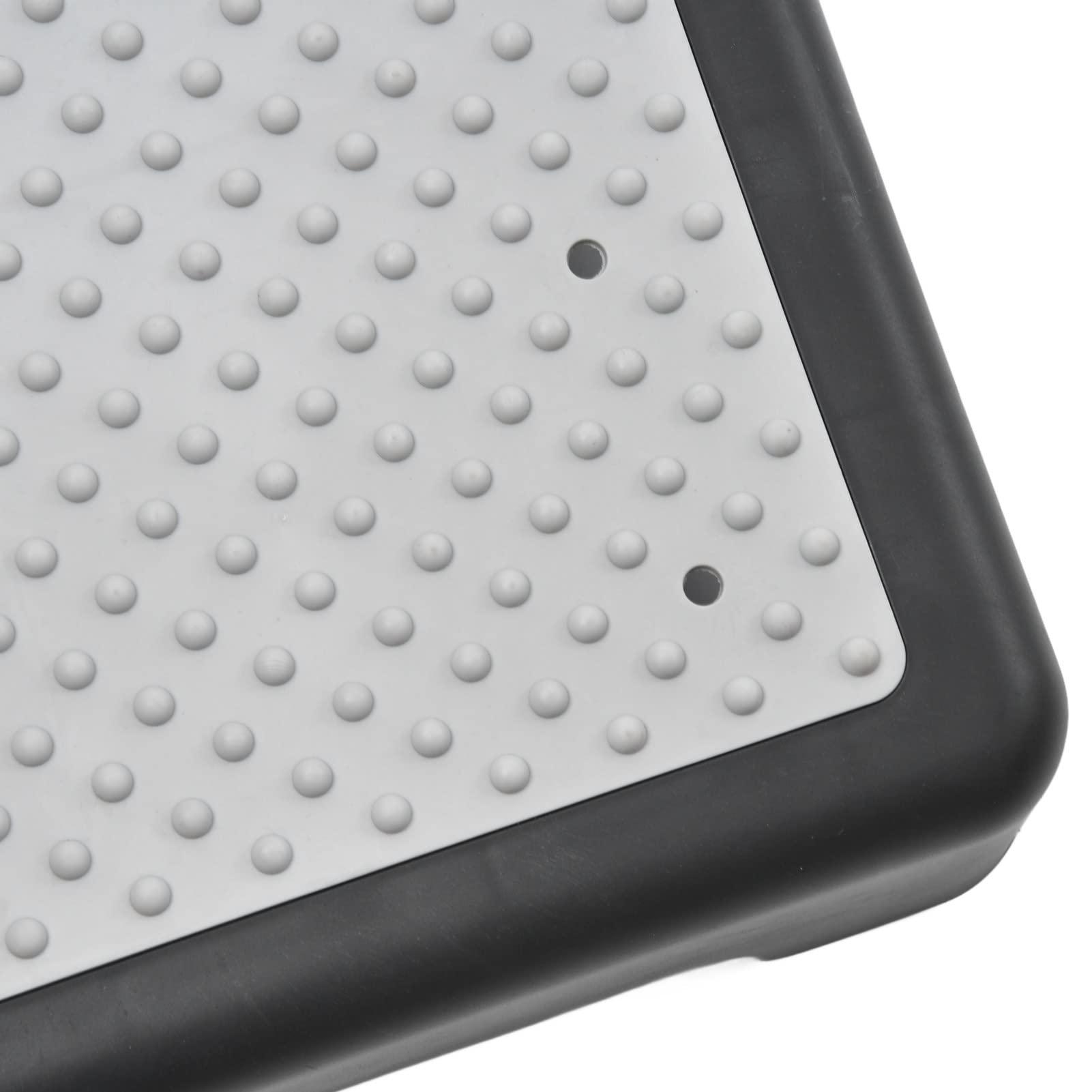 Yuecoom Mobility Half Step Stackable Elderly Step Stool, Anti Slip Safety Step Platform for Indoor Outdoor Elderly Fall Prevention Devices