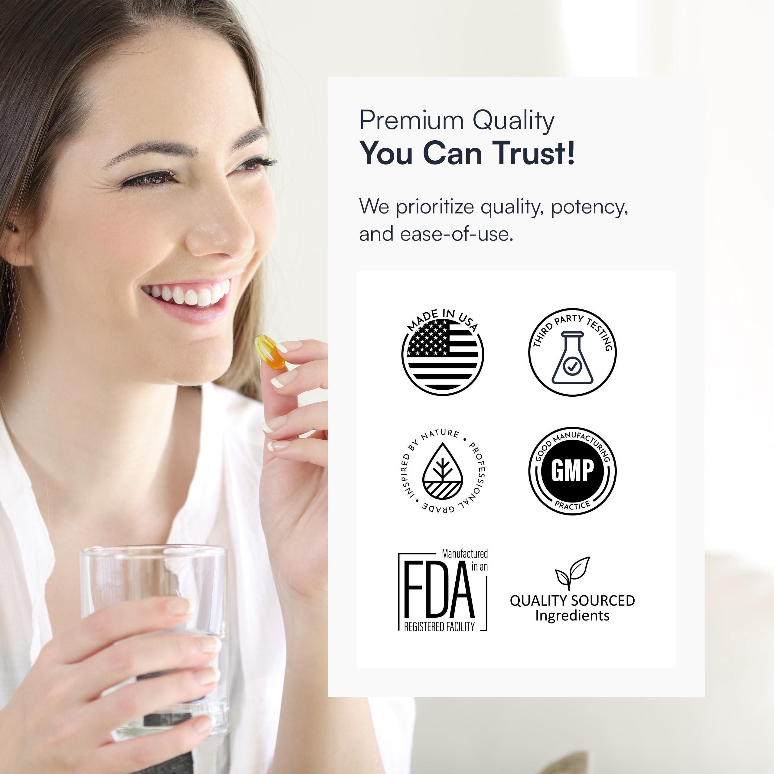 FIQ FIQ - Cod Liver IQ - Cod Liver Oil Softgels - Natural Source of Vitamins A & D and Omega-3 Fatty Acids - Heart, Liver & Immune Health - 100 Softgels