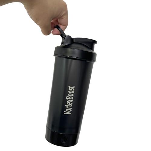 VortexBoost VortexBoost electric shaker bottle, protein shaker mixer, USB Rechargeable Mixer Cup for Shakes and Meal Replacements, BPA-Free