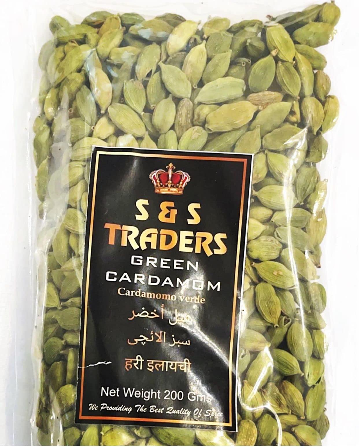 S&S Traders Green Cardamom pods