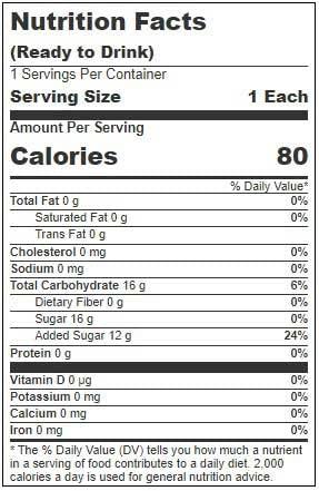 Health Ade Health-Ade Passion Fruit Tangerine Kombucha, 16 Fluid Ounce -- 6 per case