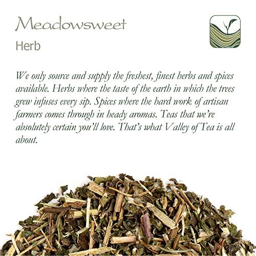 Valley of Tea Meadowsweet Herbal Tea - Meadowsweet Herb Meadow Sweet Meadow 100g