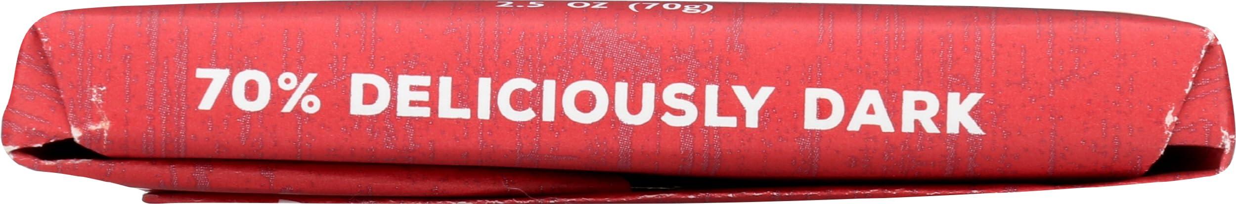 Taza Chocolate TAZA CHOCOLATES Organic Dark Chocolate Bar 70%, 2.5 OZ