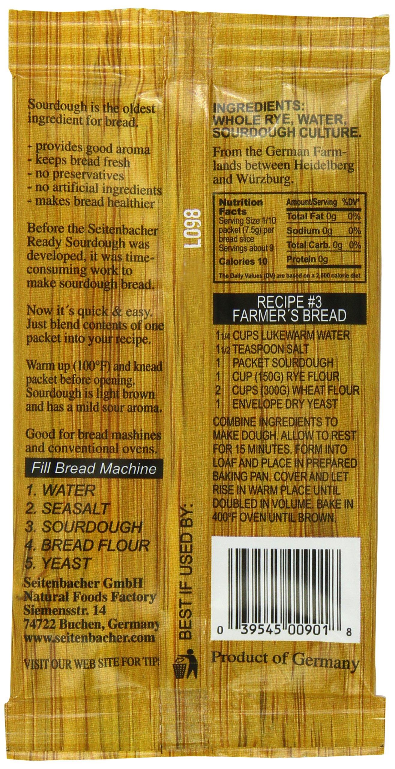 Seitenbacher Seitenbacher Natural Ready Sourdough, 2.65 Ounce (Pack of 10)