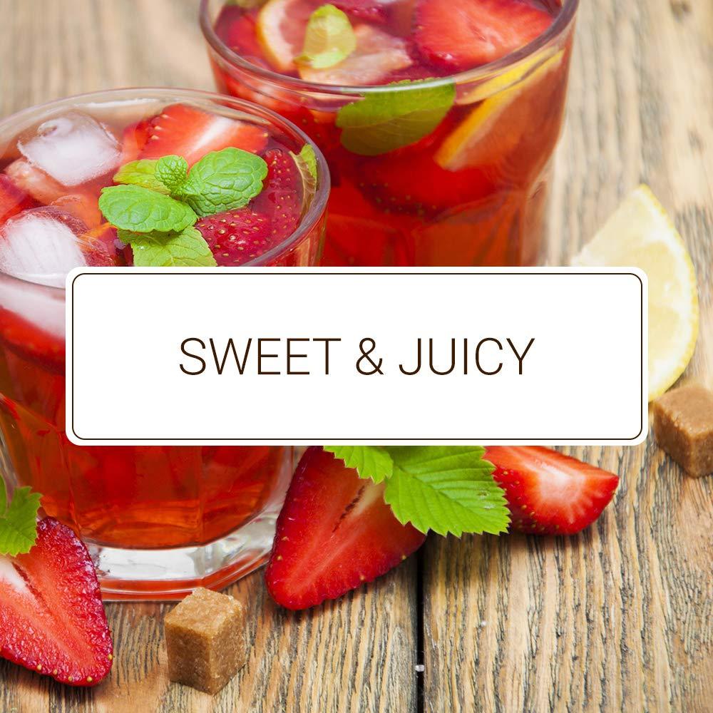 Monin Monin - Strawberry Syrup, Mild and Sweet, Great for Cocktails and Teas, Gluten-Free, Non-GMO (750 ml)