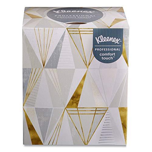 Kimberly-Clark Kleenex 21200 95 Sheets/Box 3 Boxes/Pack Boutique White Facial Tissue - 2-Ply, Pop-Up Box