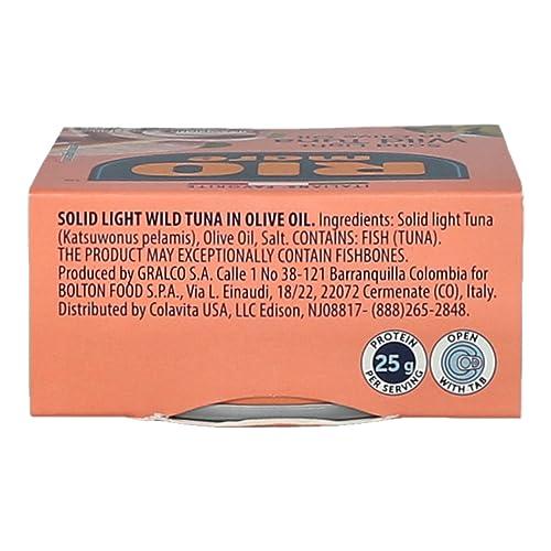 Rio Mare Rio Mare Tuna in Olive Oil - 5.6 Oz Can (Pack of 3) - Italy's No.1 Choice for Tuna - Distinctive Pink Color, Premium Quality, and Great Flavor(Packaging May Vary)