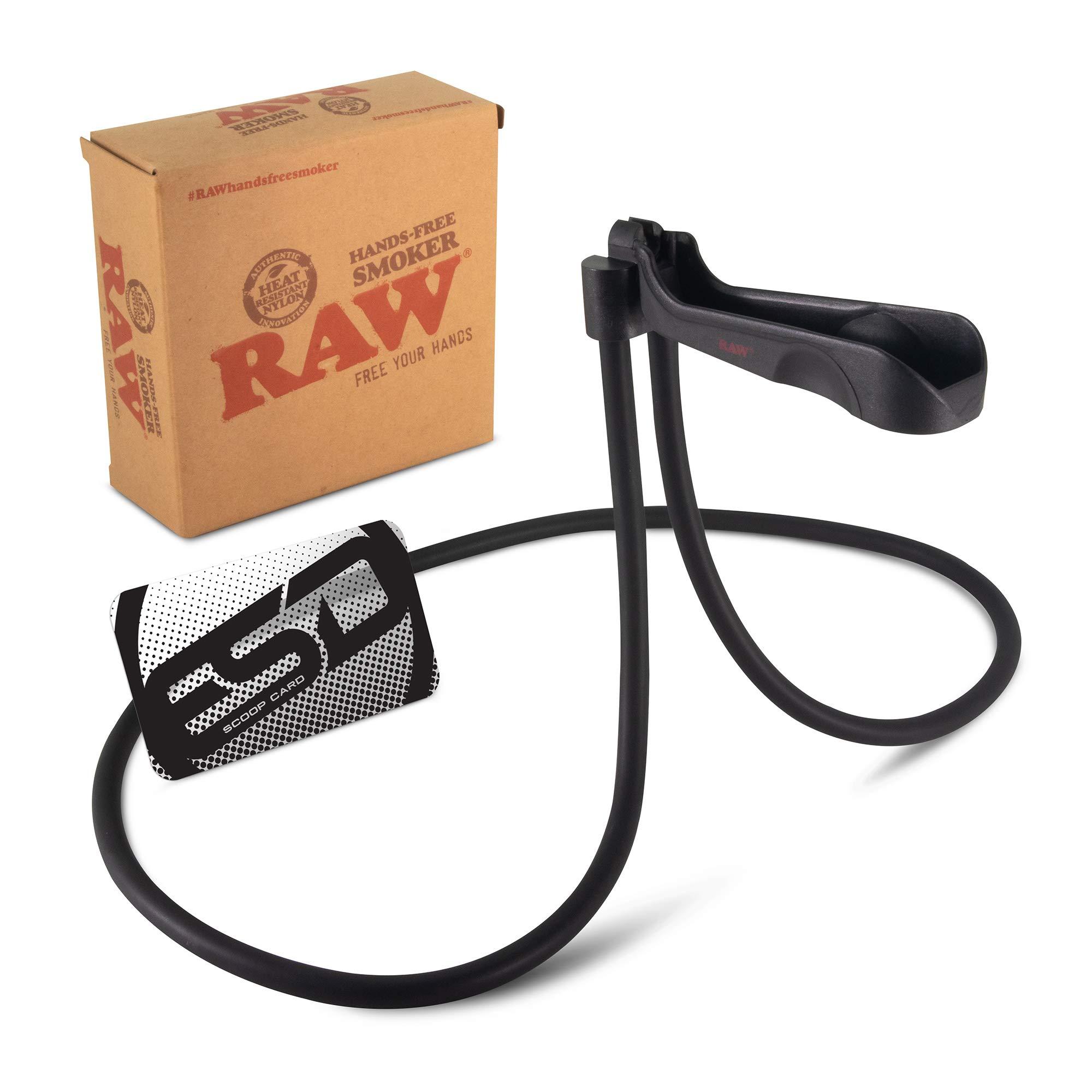 RAW RAW Hands Free Smoker Device | Free Up Your Hands and Smoke While Gaming, Typing and More!
