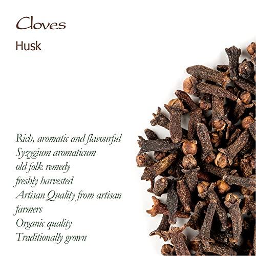 Valley of Tea Cloves Whole Spice Organic Clove - Direct From Sri Lanka - Organic Cloves Spice Whole Clove Spice Sri Lanka Cloves Spice Cloves Whole Cloves Cloces Sri Lankan Cloves 100g
