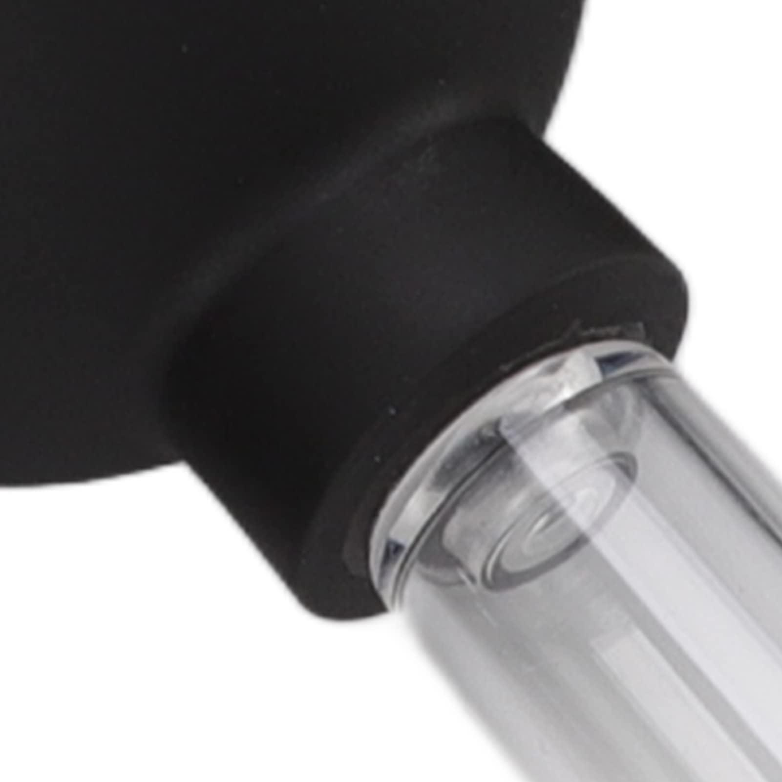 JEOZBM JEOZBM Glass Cupping Set, 4 Pieces Facial Cupping Therapy Set Glass, Silicone Cupping Cups, Massage Vacuum Suction Cupping Cups for Body Face Leg Arm Back Shoulder Muscle