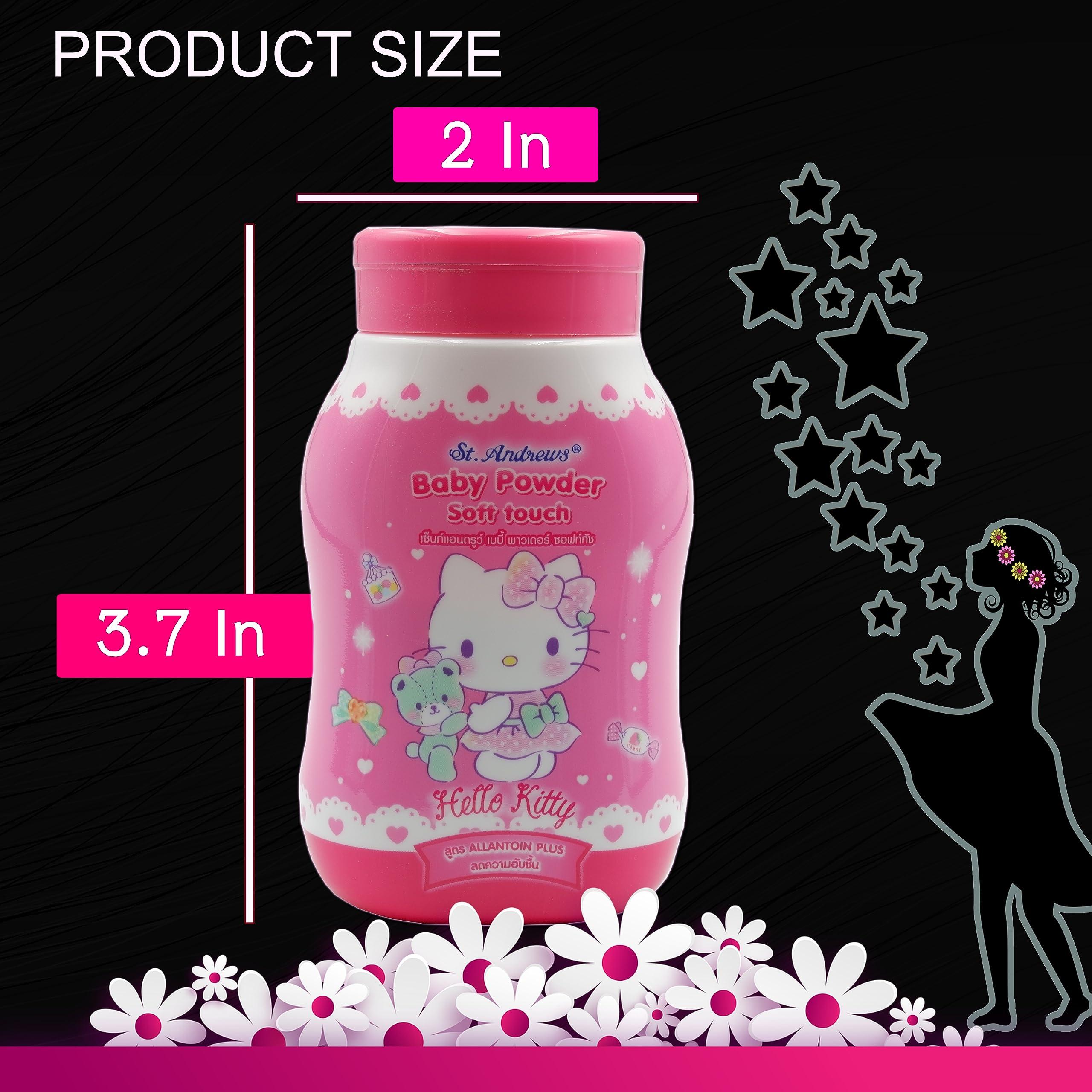 YARIN Body Powder for Women Girls Feminine Dusting Powder 1.76oz (Pack of 6)