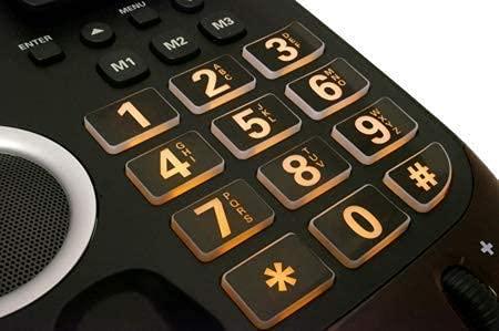 CLARITY Clarity Alto Plus Big Button Amplified Corded Phone with Talking Caller ID