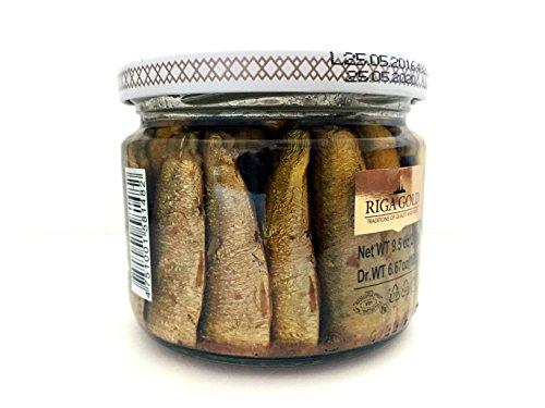 Riga Gold Riga Gold Smoked Sprats in Olive Oil, 270g - Wild Caught