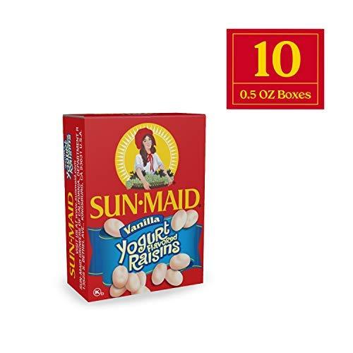Sun-Maid Sun-Maid Vanilla Yogurt Covered Raisins Mini Snack Packs .5 oz,10 ct (Pack of 2)