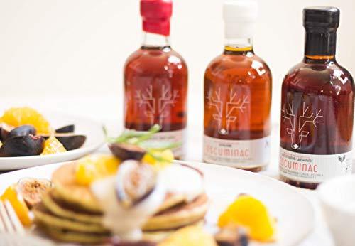 Escuminac Escuminac, Canadian Maple Syrup Gift Set, 3 Harvests Included From Delicate to Strong Taste. 100% Pure & Organic.