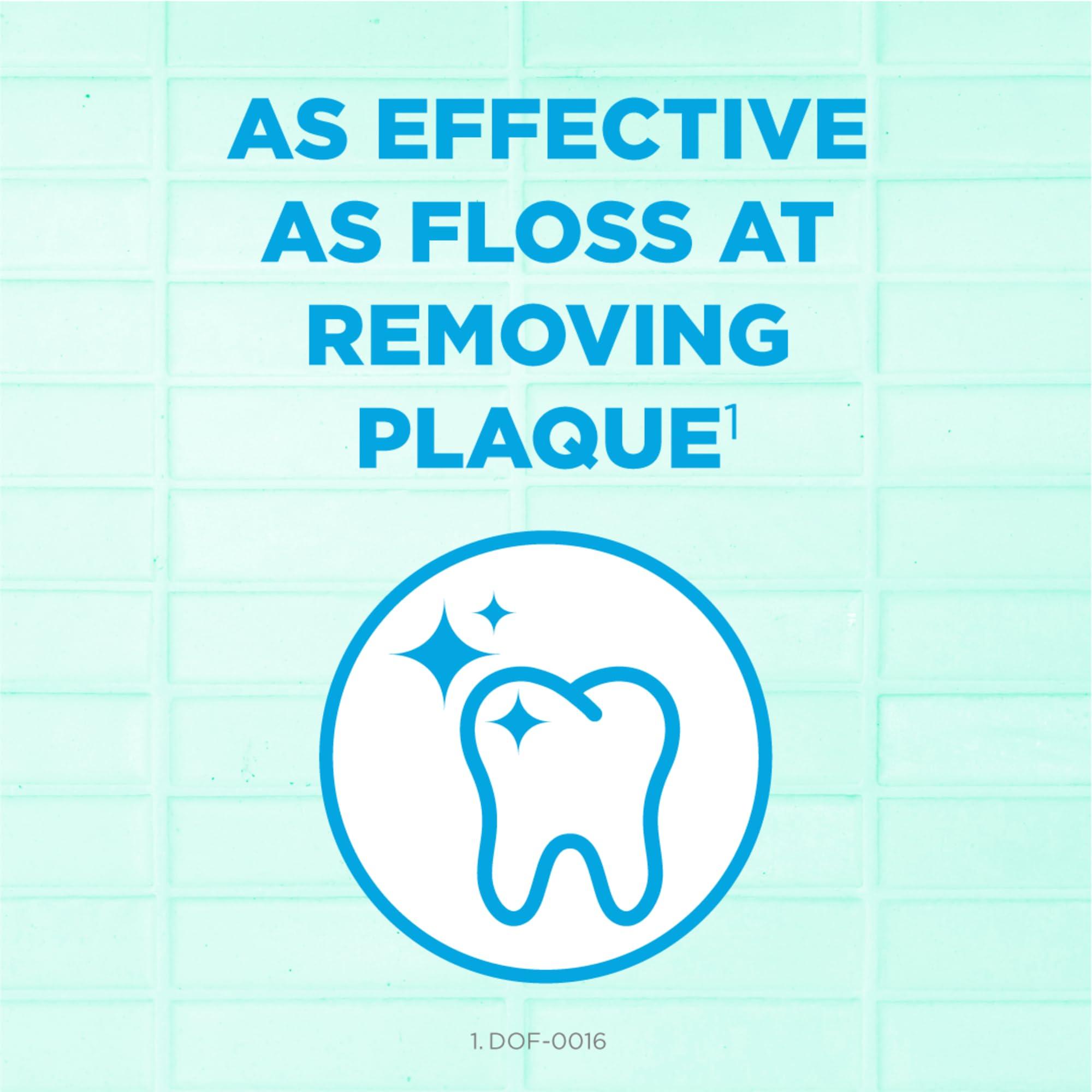 GUM GUM Soft-Picks Wider Space, Easy to Use Dental Picks for Teeth Cleaning and Gum Health, With Convenient Carry Case, Dentist Recommended Dental Floss Picks, 100ct