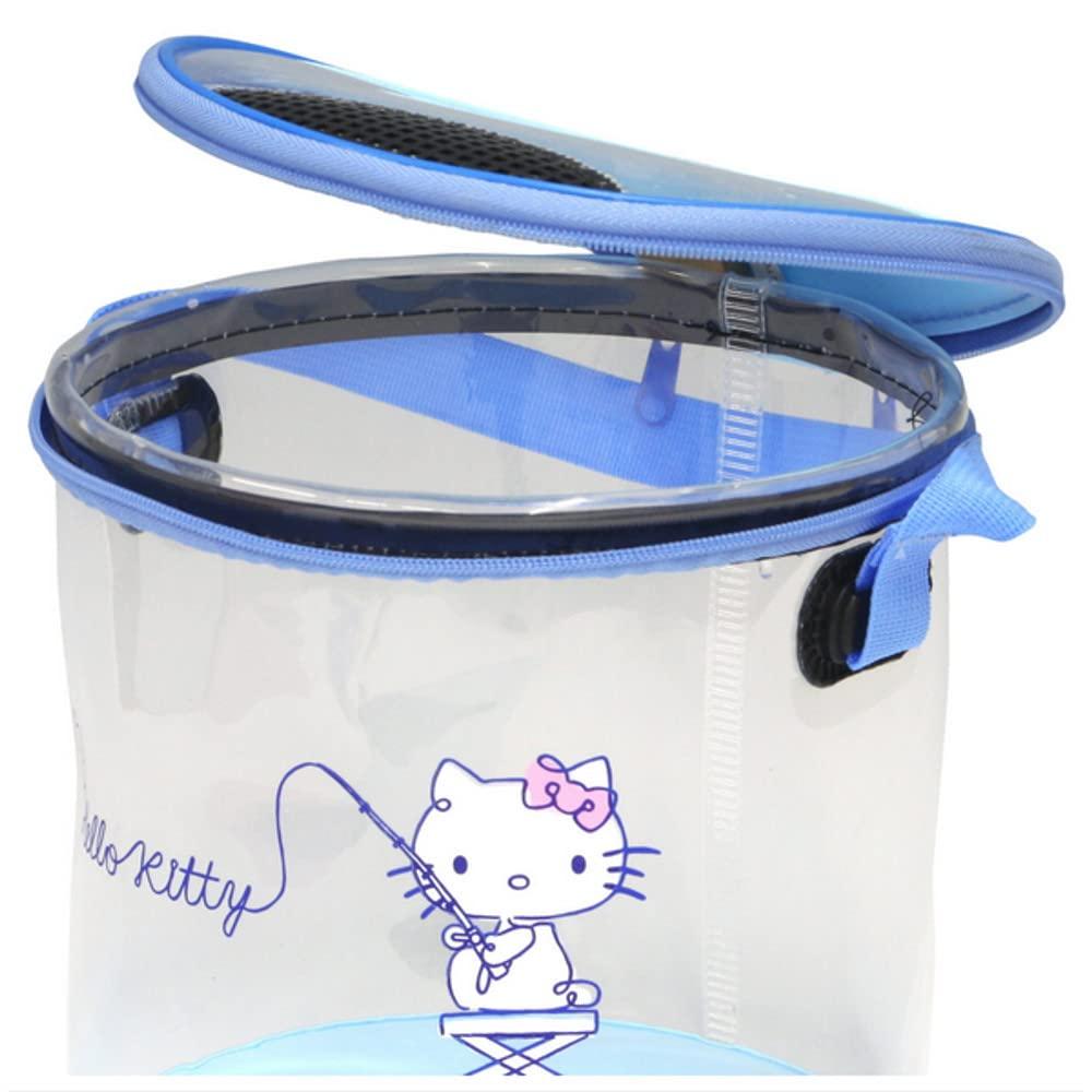 (SUNLINE) SUNLINE Hellokitty Round Bucket 22SK-04 Blue