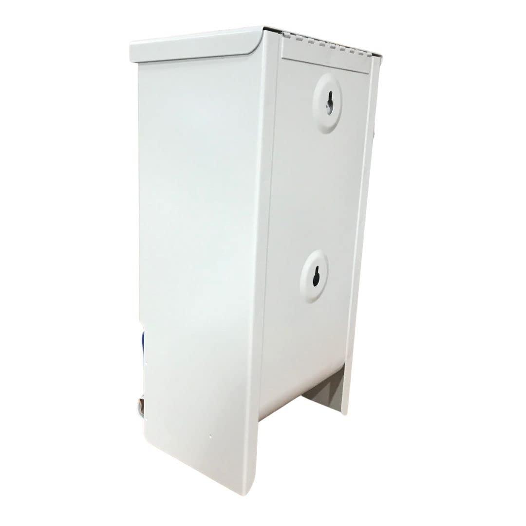 GG Golden Group INTERNATIONAL Tampon and pad Dispenser, Compact, Free Vending, White Steel Restroom Fixture