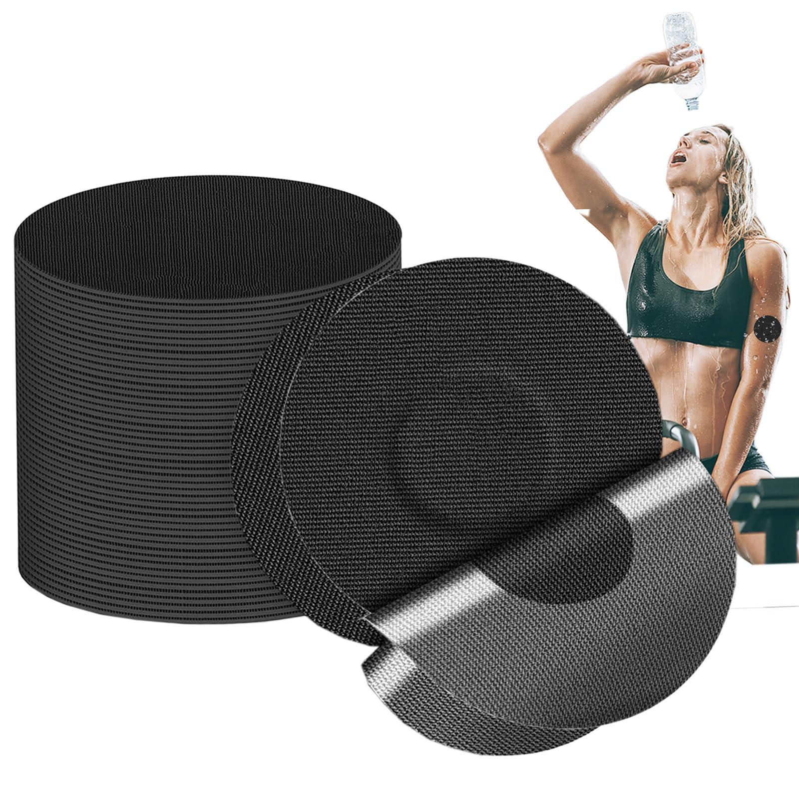Cookayler Cookayler 50 Pack Waterproof Sensor Covers for Freestyle Libre 2/3,CGM Adhesive Patches Without Glue in The Center,Pre-Cut Tape for Continuous Glucose Monitor Protection (Black)