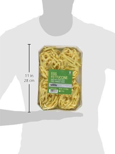 Compagnia Sanremo Pasta Compagnia Sanremo Pasta San Remo Italian Egg Fettucine Pasta - Non-Gmo, Free Range Egg Traditional Fettucine - 10 Oz (Pack Of 1) - Product Of Italy
