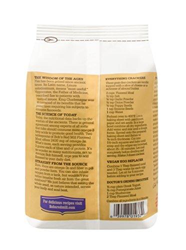 Bob's Red Mill Bob's Red Mill Organic Brown Flaxseed Meal, 32 Ounce (Pack of 4) (Package May Vary)