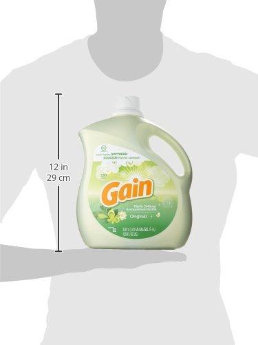 Gain Gain Laundry Fabric Softener Liquid, Original, 129 Fl Oz 150 Loads