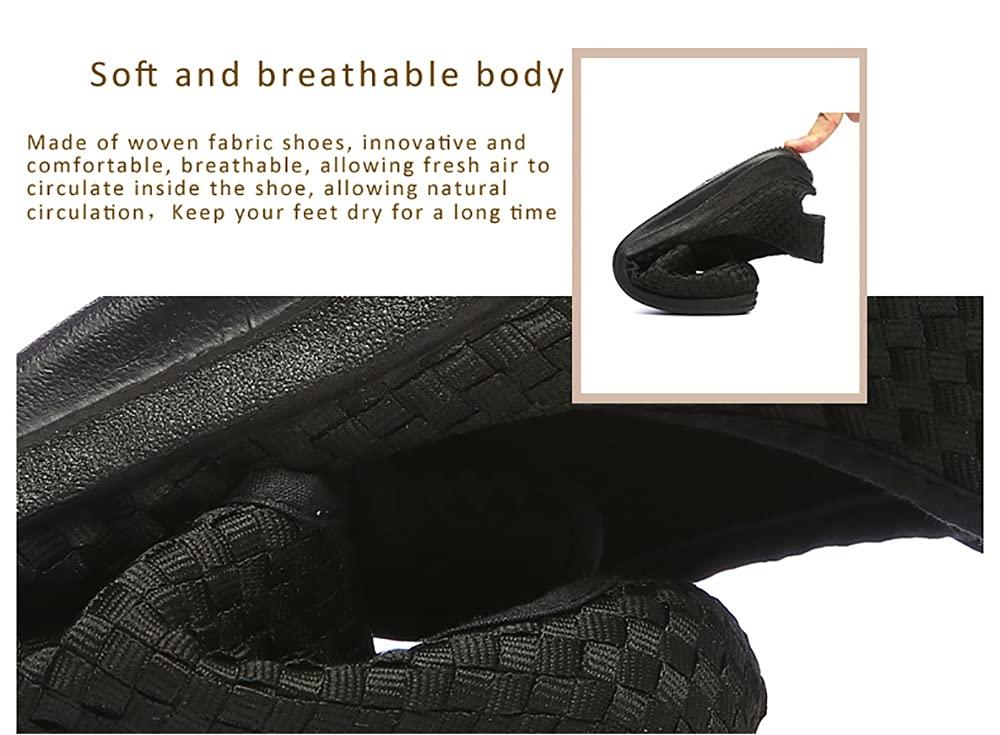 ZJING ZJING Diabetic Recovery Slippers for Men, Adjustable Orthopedic Wide Width Walking Shoes for Arthritis Edema Swollen Feet Elderly Men, Heel and Foot Pain Relief,Black,7.5