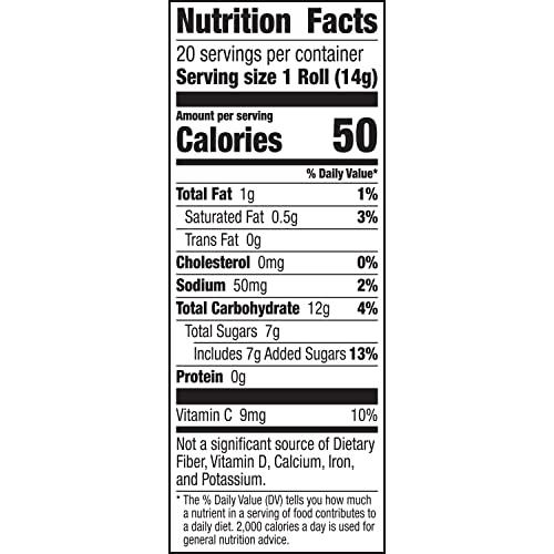 Fruit Roll-Ups BETTY CROCKER FRUIT ROLL UPS VARIETY PACK ROLL FRUIT SNACK - 0016000127093, 0.5 Ounce (Pack of 20)