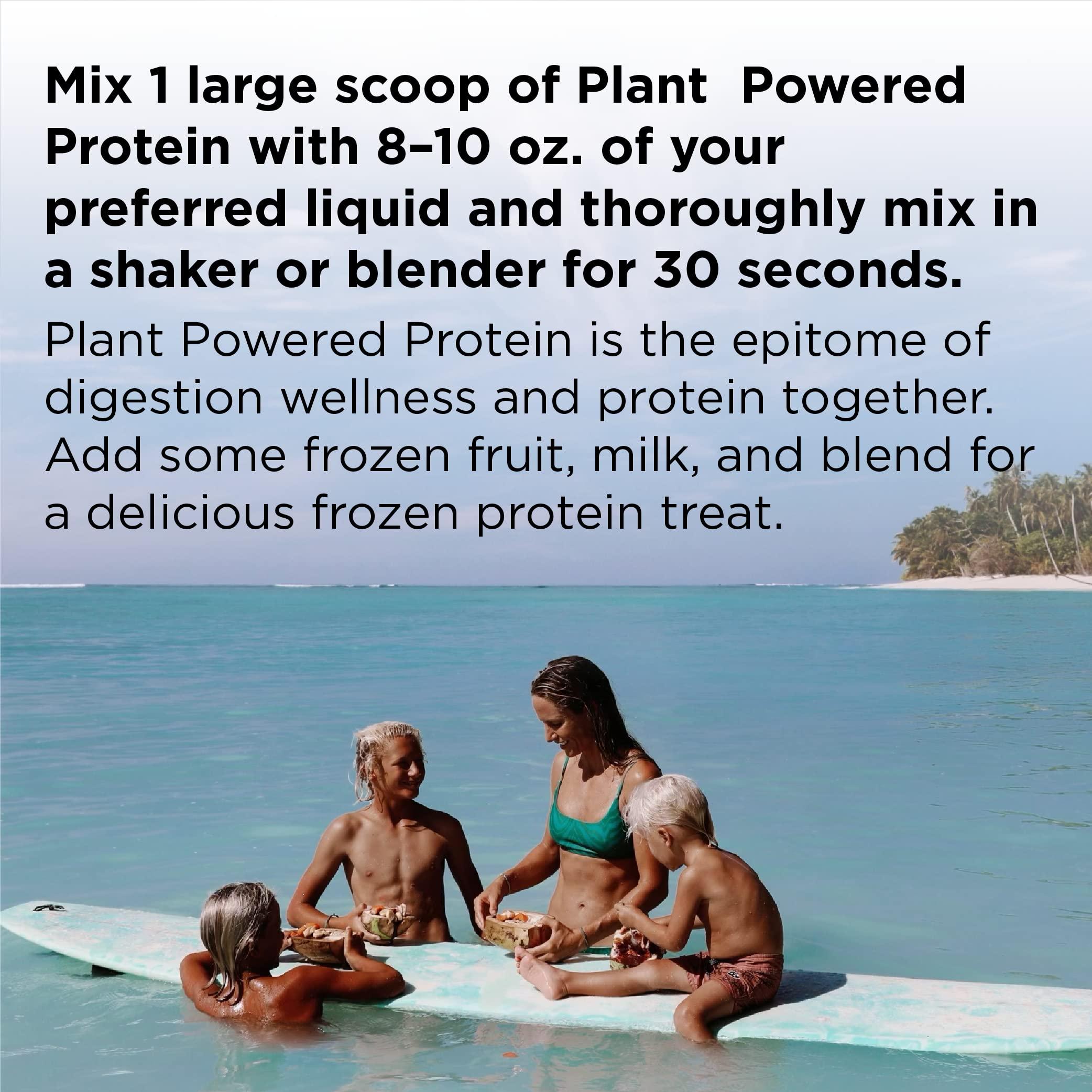 nbpure nbpure Earthy Andy Plant Powered Protein, Gluten-Free, Non-GMO, Cruelty Free Pea Protein Powder, Vanilla, 30 Servings