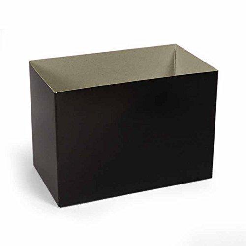 Paper Mart Black Basket Box 10" X 6" X 7 1/2" | Quantity: 100