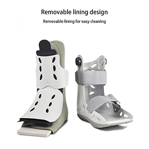 WILLQ Walking Boot Medical Orthopedic Walker Boot for Ankle and Foot Injuries for Broken Foot Sprained Ankle Fractures or Achilles Surgery Recovery Inflatable Surgical Leg Cast,Lager