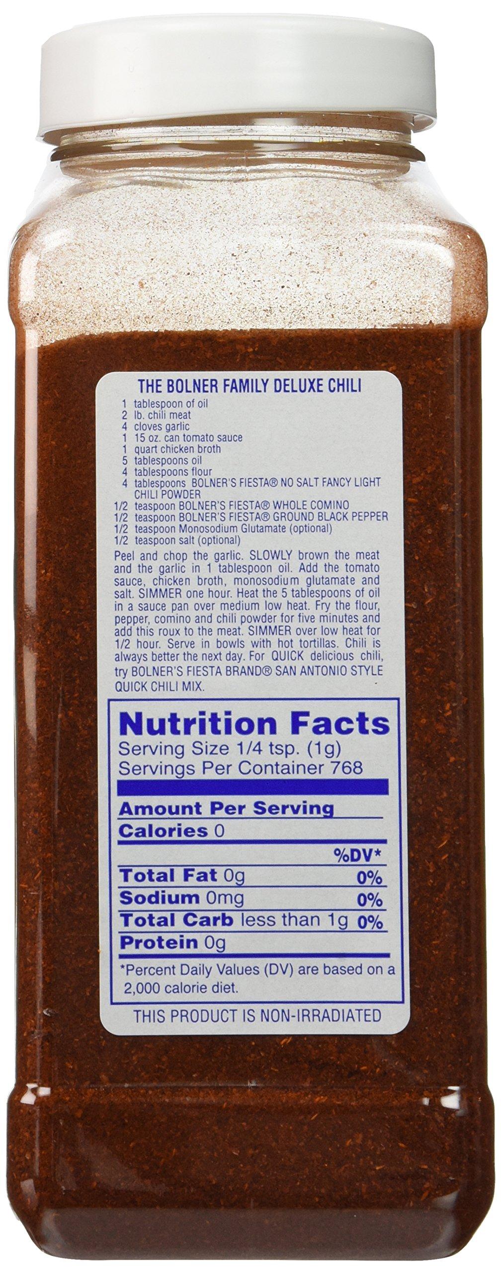 Fiesta Bolner's Fiesta Fancy Light Chili Powder 16oz