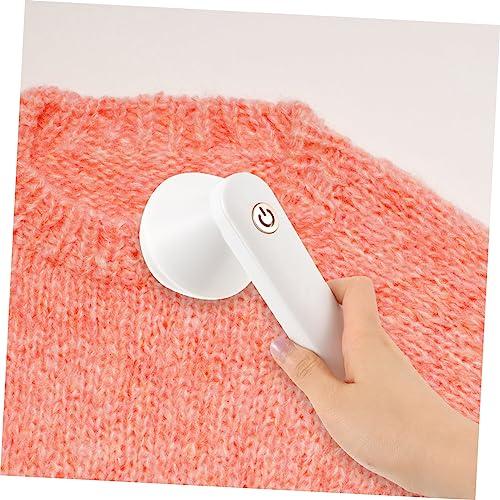 KOMBIUDA KOMBIUDA Carpet Lint Scraper Carpet Shaver Fuzz Remover Fabric Shaver Sweater Shaver Portable Lint Remover Fuzz Shaver Sofa Lint Brush Home Tools White Metal Electric