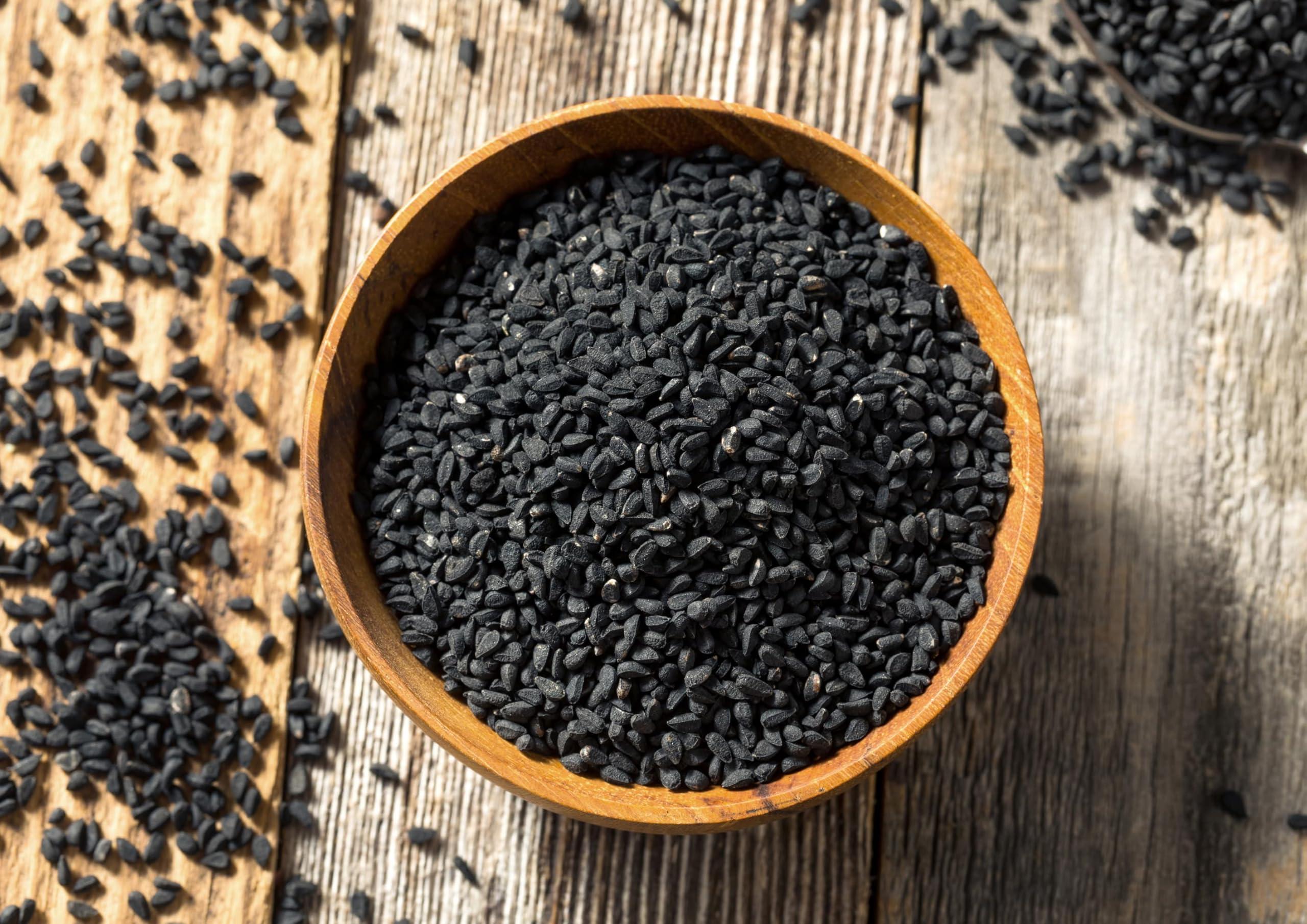 Food to Live Food to Live - Black Cumin Seeds, 16 Pounds  Whole Raw Seeds, Bulk Spice, Vegan. High in Iron, Calcium and Magnesium. Pairs well with Vegetables